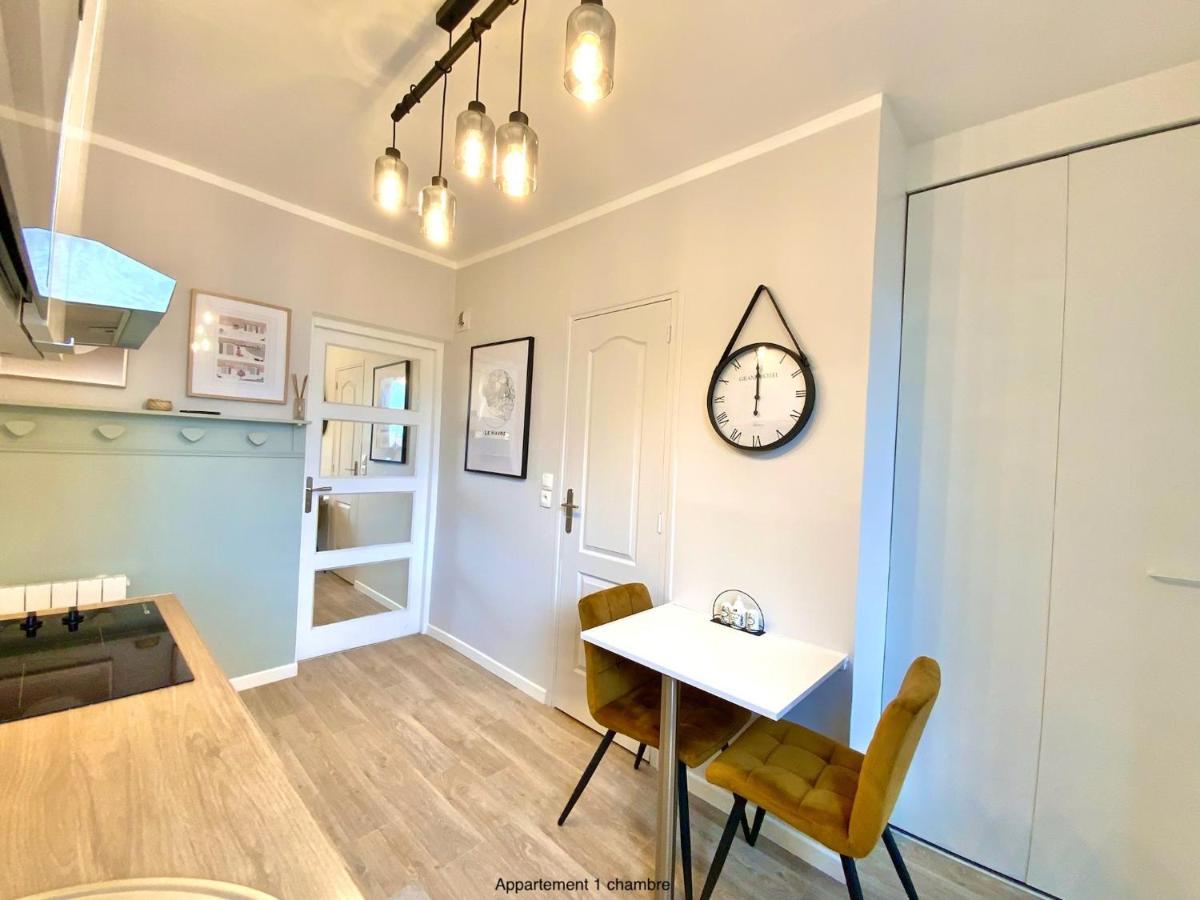 Appartements chaleureux - 15 min à pied de la gare Le Havre Esterno foto