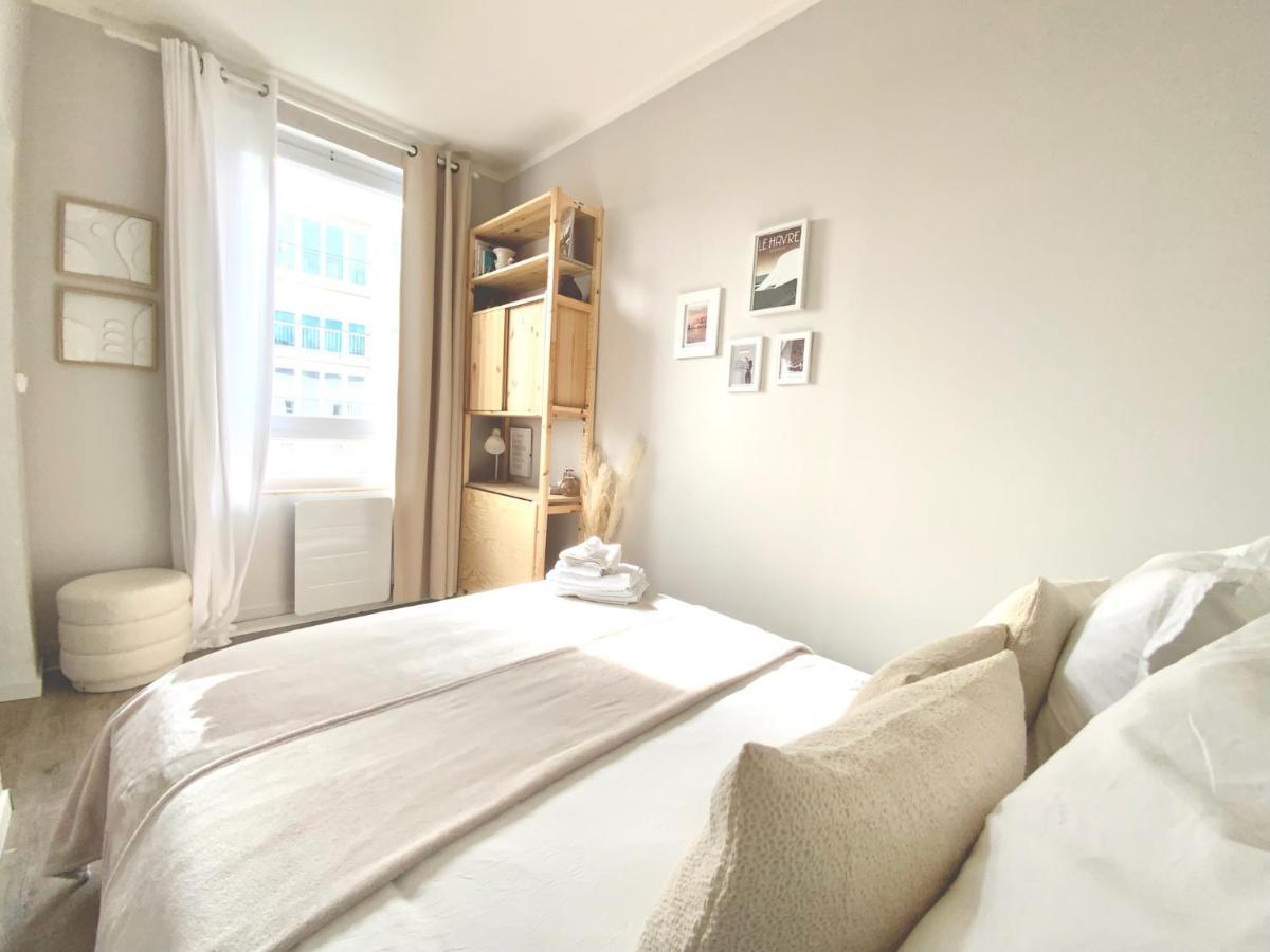 Appartements chaleureux - 15 min à pied de la gare Le Havre Esterno foto